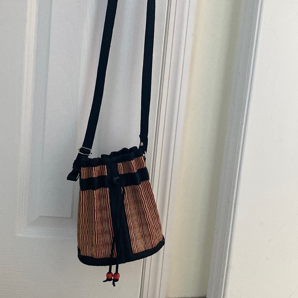 Beachy style crossbody purse